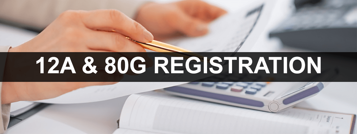 12A and 80G Registration